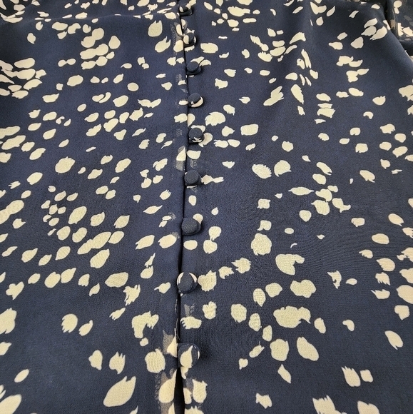 Madewell Memento Ruffle-Sleeve Drifting Petals Top Size XS - Picture 3 of 12